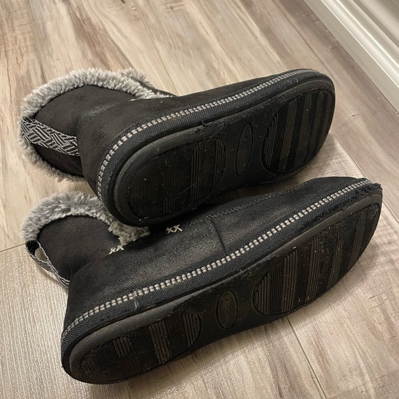 Skechers Faux Fur Lined Memory Foam Winter Boots Size 6 - Picture 3 of 8